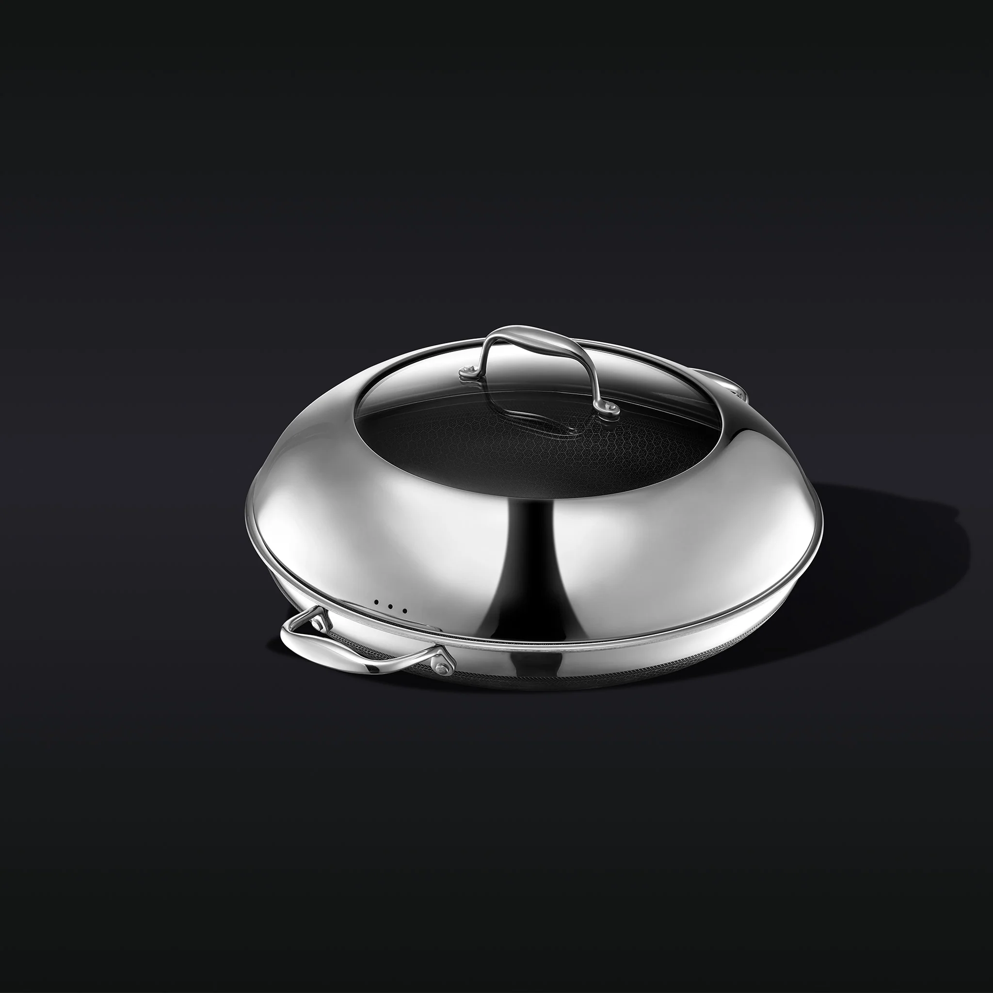 Hybrid Fry Pan with Lid, 14" - Image 5