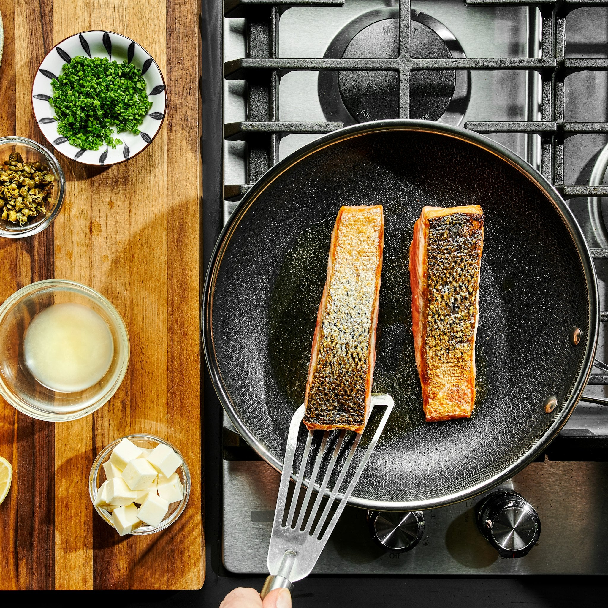 Hybrid Fry Pan Set with Lids, 6pc - Image 6