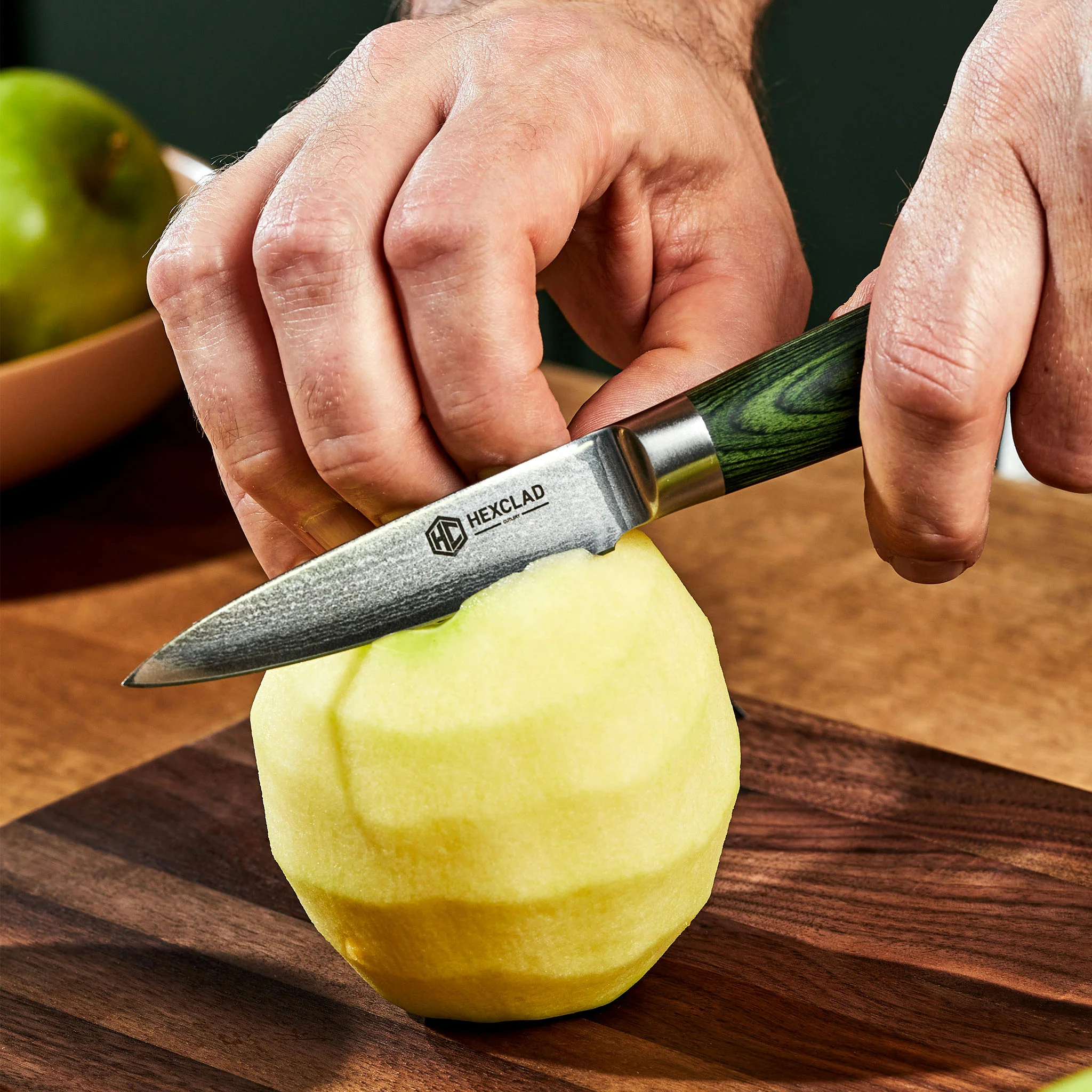 Damascus Steel Paring Knife, 3.5" - Image 5