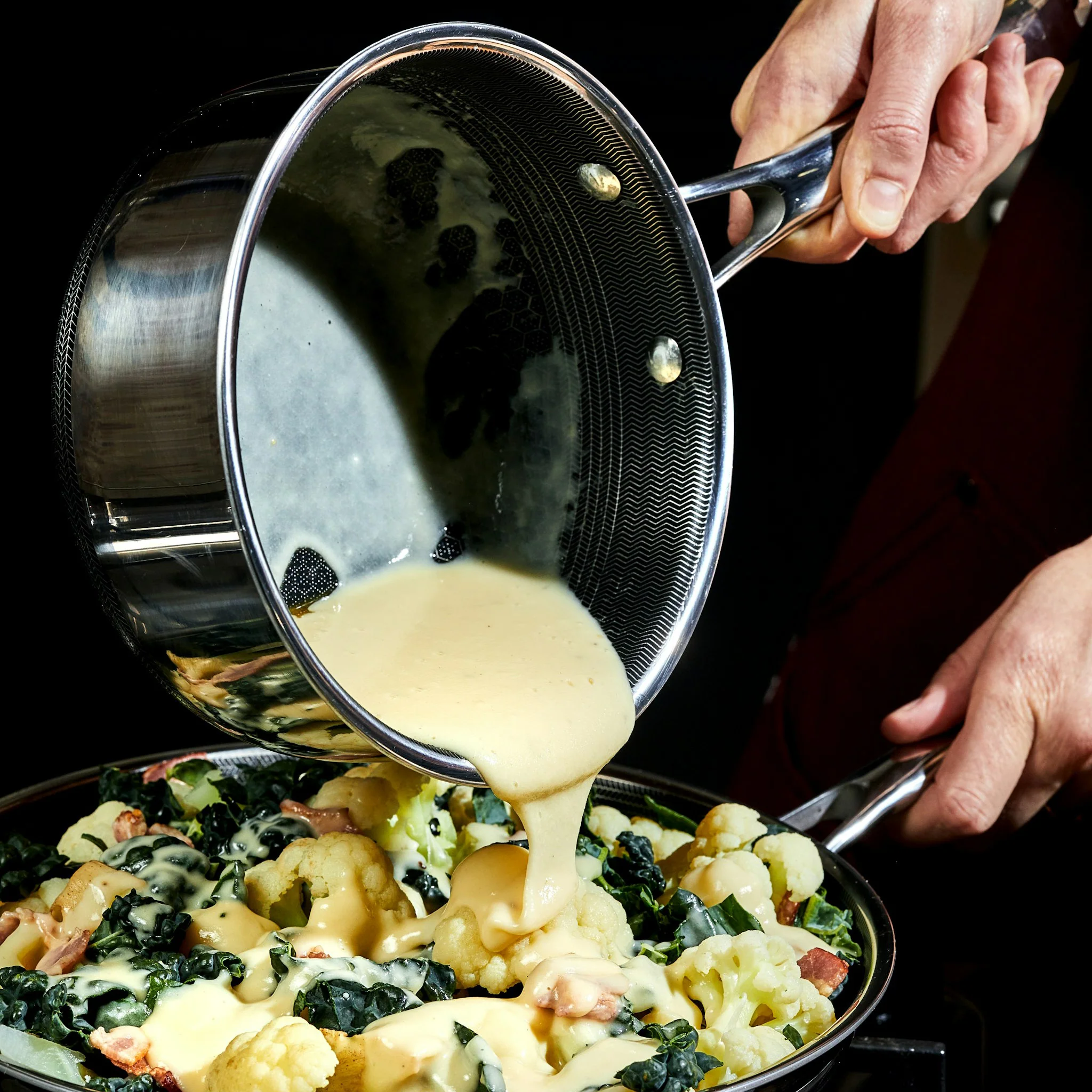 Hybrid Saucepan With Lid, 2-Qt - Image 7