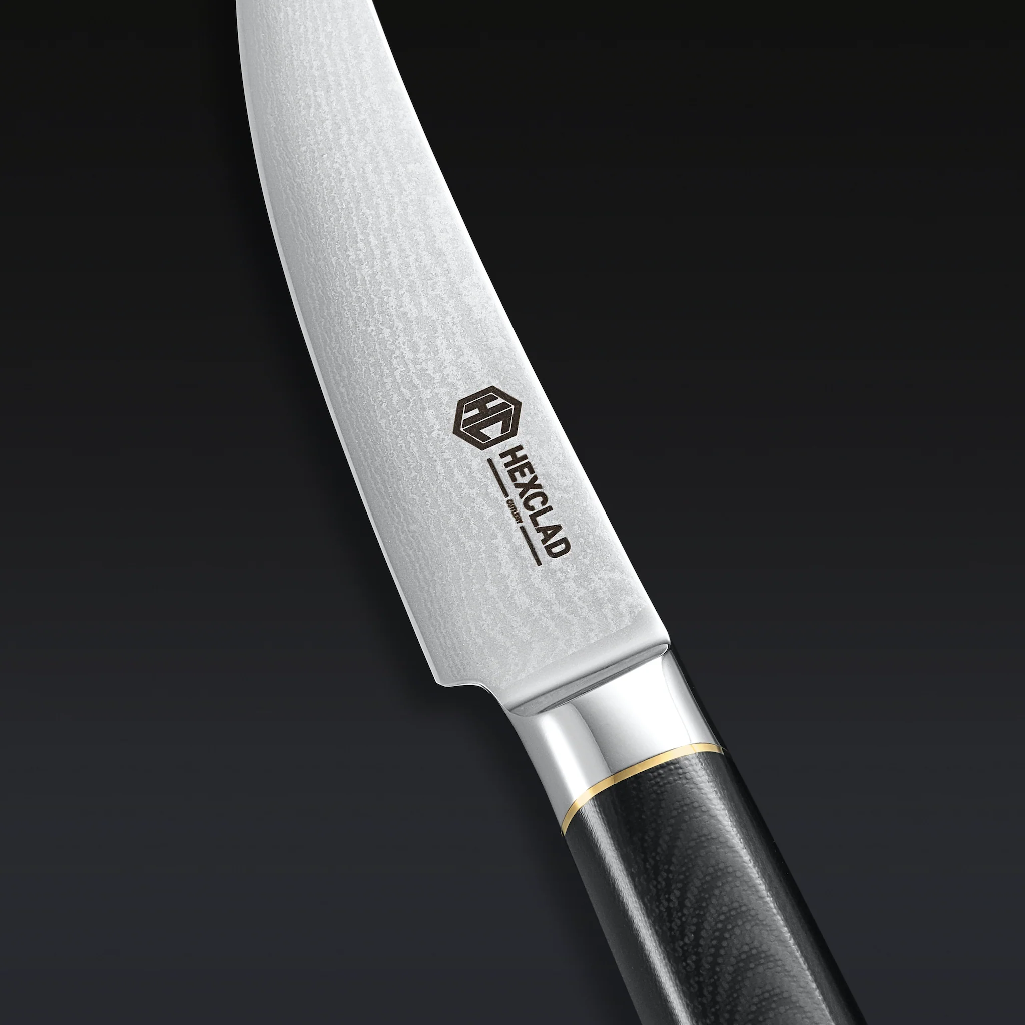 Master Series Damascus Steel Steak Knife Set, 4-pc - Image 5